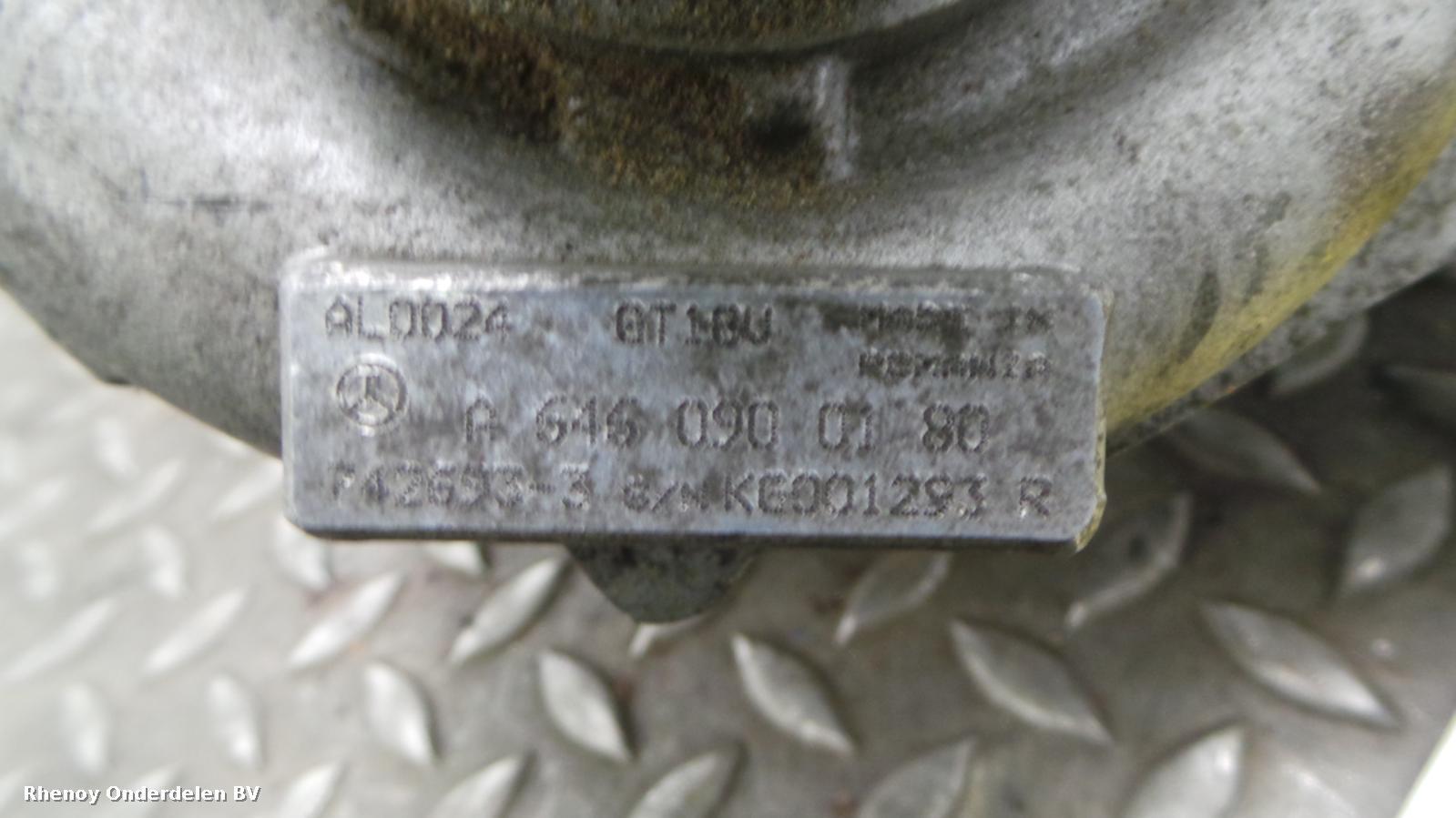 View Auto part TURBO MERCEDES C CLASS 2012