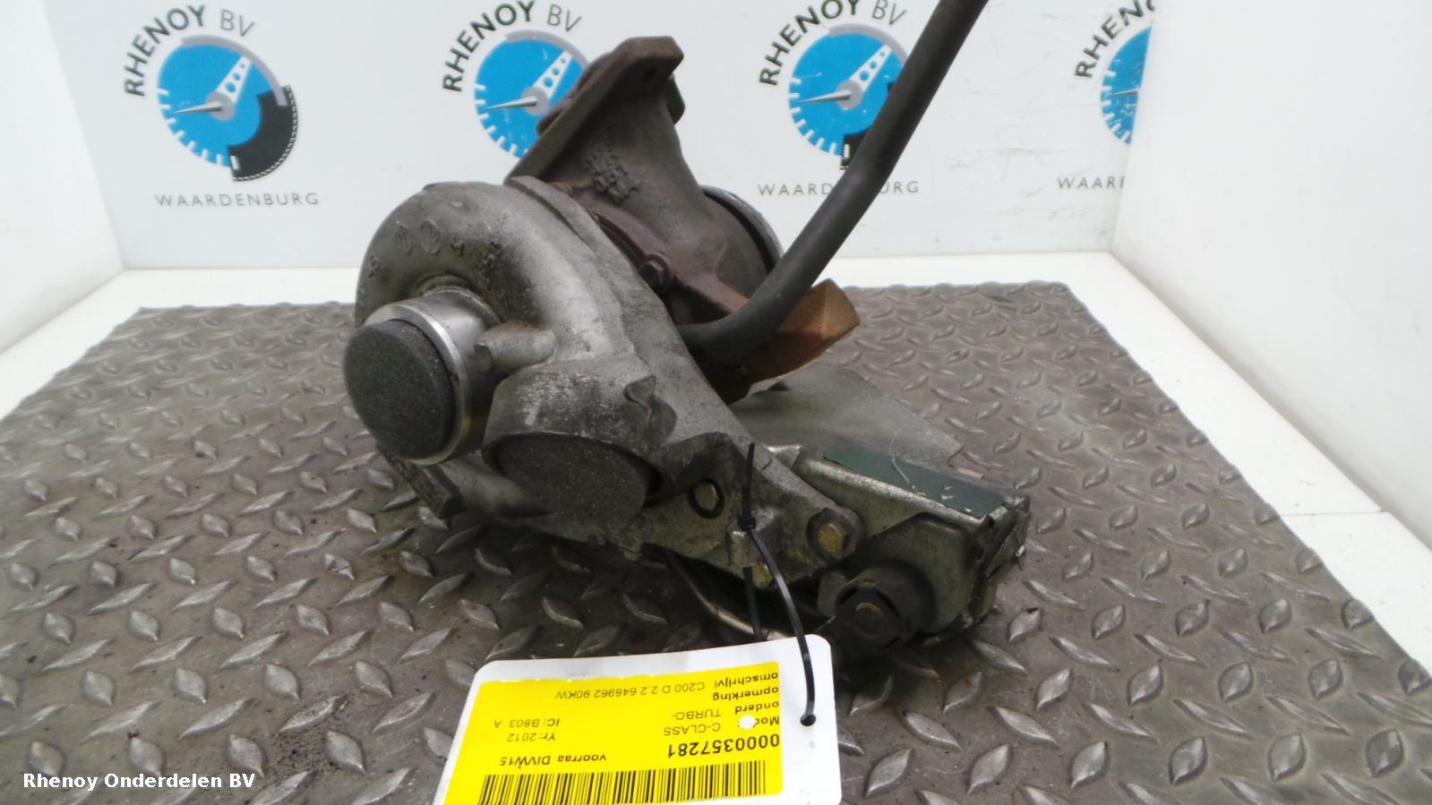 View Auto part TURBO MERCEDES C CLASS 2012