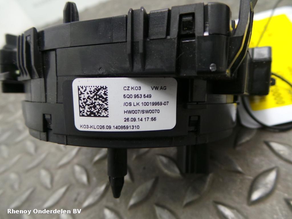 2014 VOLKSWAGEN GOLF SLEEPRING STUURKOLOM View Auto part SLEEPRING STUURKOLOM VOLKSWAGEN GOLF 2014