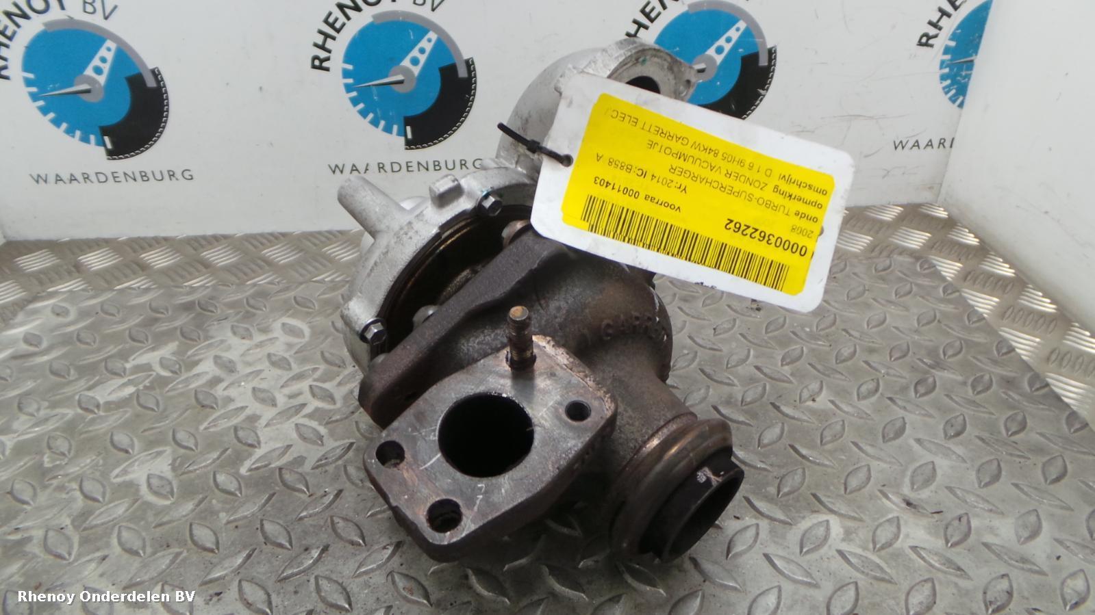 View Auto part TURBO CITROEN C5 2014