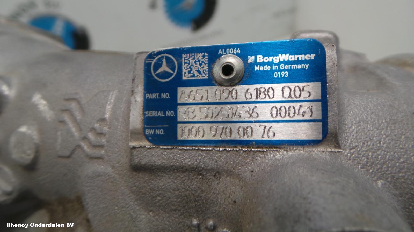 Bekijk Auto-onderdeel TURBO MERCEDES C CLASS 2014