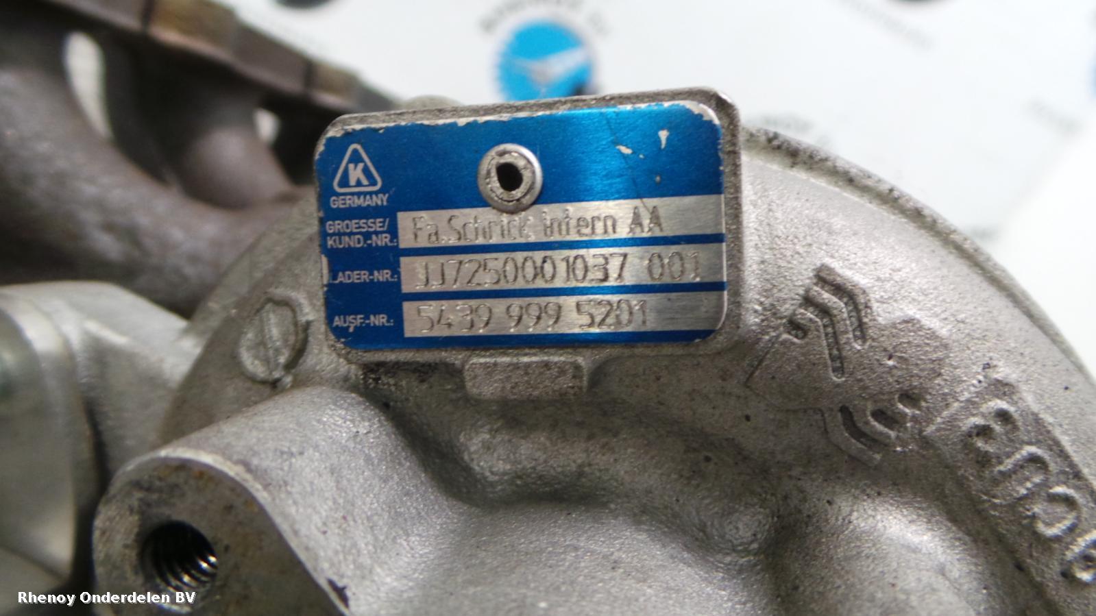 2015 VOLKSWAGEN GOLF TURBO View Auto part TURBO VOLKSWAGEN GOLF 2015