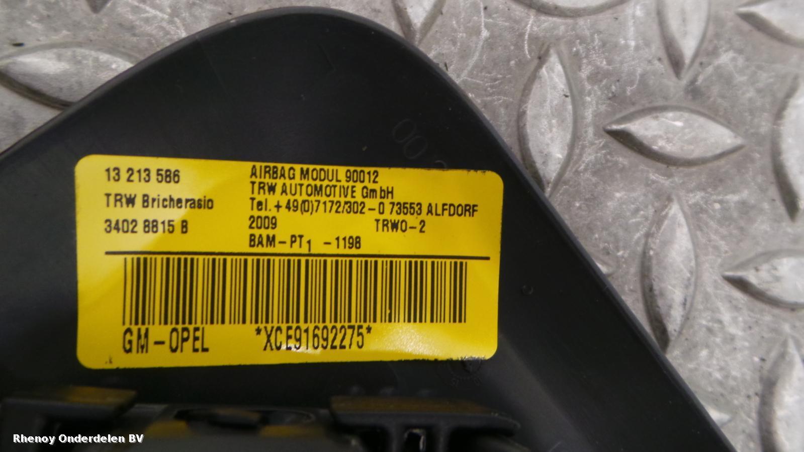 View Auto part L Air Bag VAUXHALL / OPEL CORSA 2009