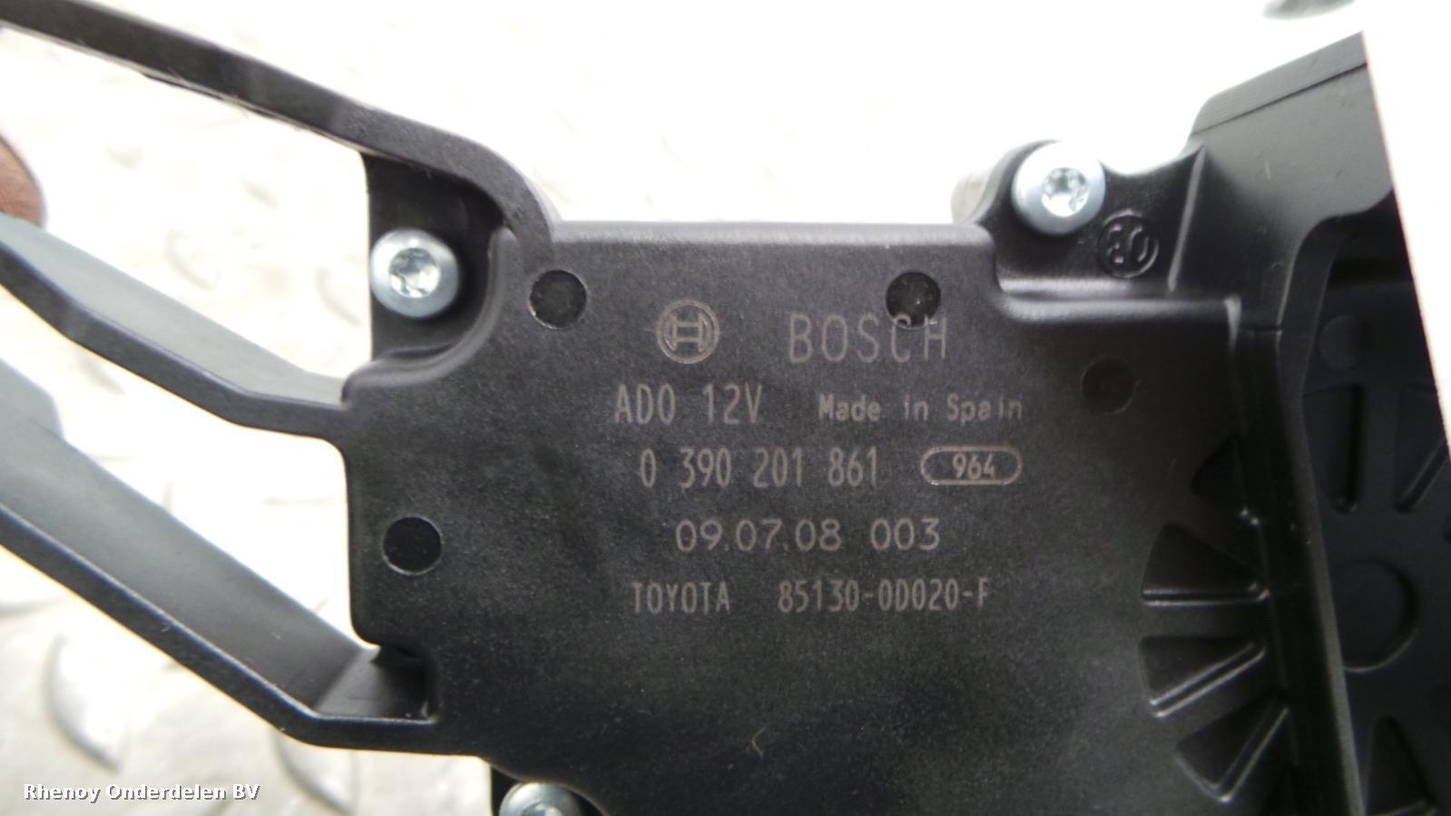 View Auto part Wiper Motor Rear TOYOTA YARIS 2009