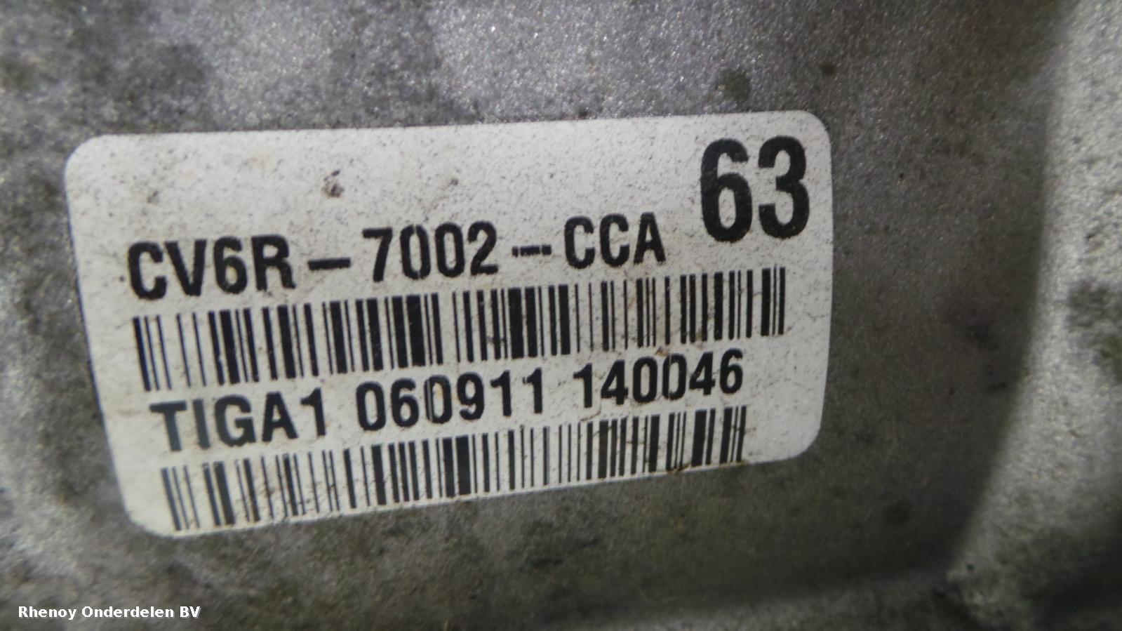 2014 FORD MONDEO TRANSMISSIE / VERSNELLINGSBAK View Auto part TRANSMISSIE / VERSNELLINGSBAK FORD MONDEO 2014