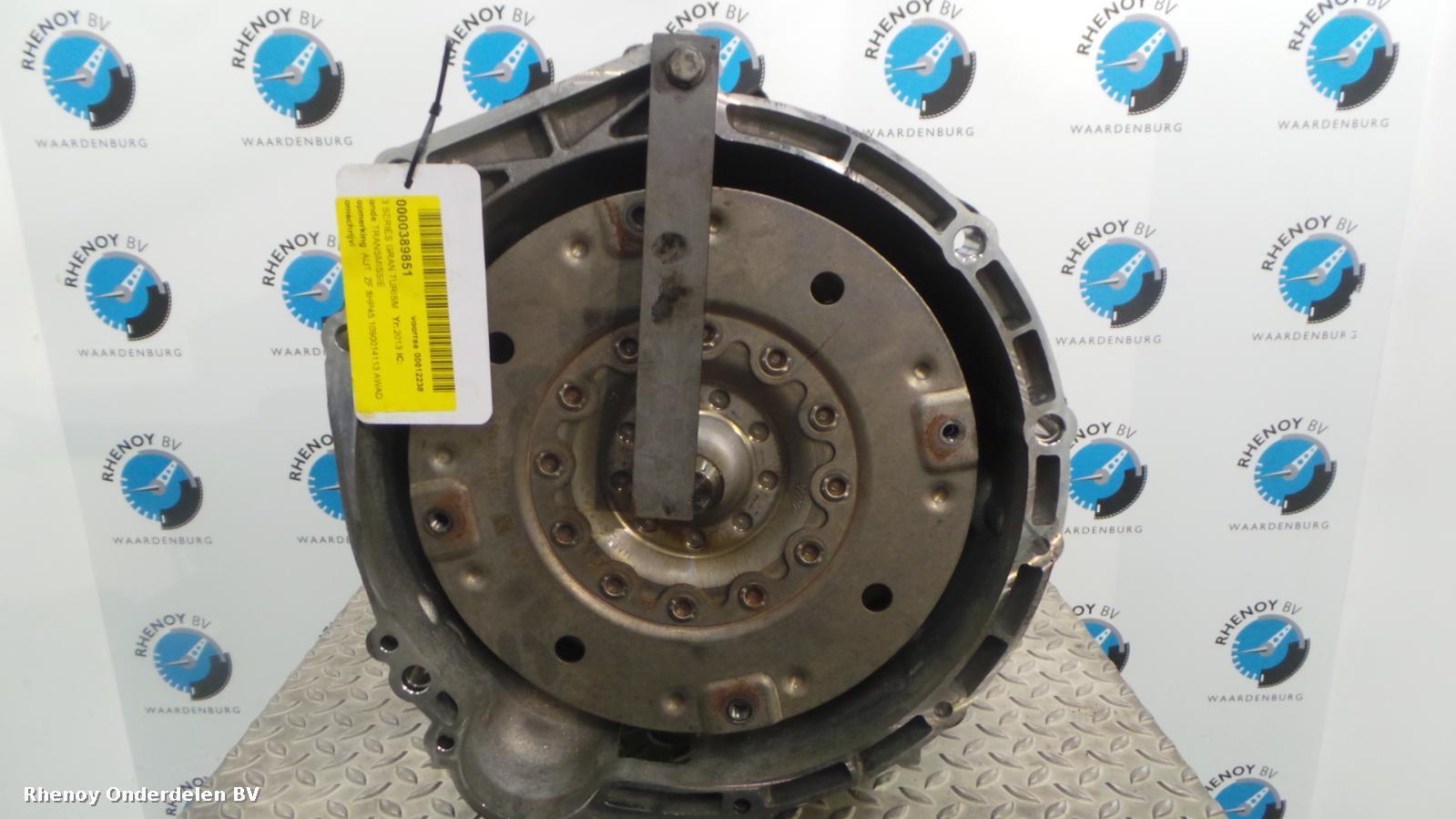 View Auto part TRANSMISSIE / VERSNELLINGSBAK BMW 3 SERIES GRAN TURISMO (GT) 2013