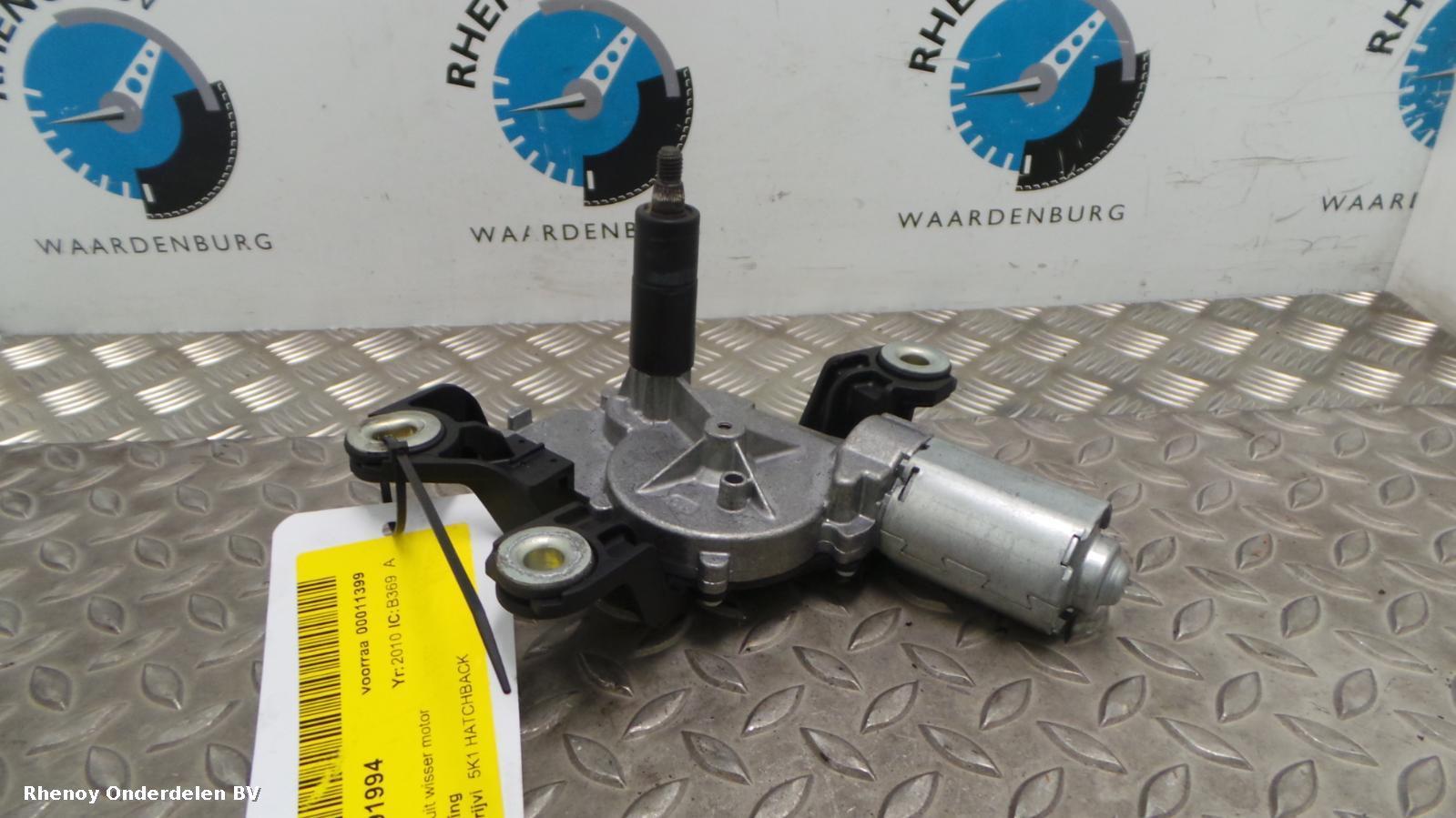 2010 VOLKSWAGEN GOLF RUITENWISSERMOTOR ACHTER View Auto part RUITENWISSERMOTOR ACHTER VOLKSWAGEN GOLF 2010