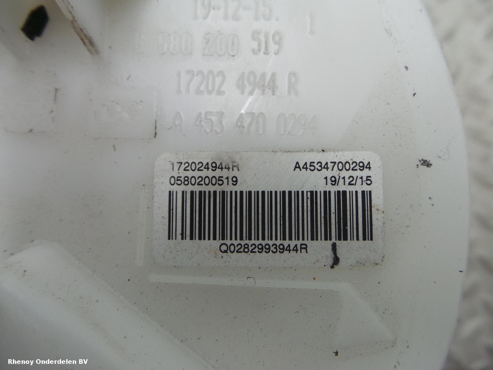 View Auto part BRANDSTOF POMP VOOR DE INJECTOR RENAULT TWINGO 2016