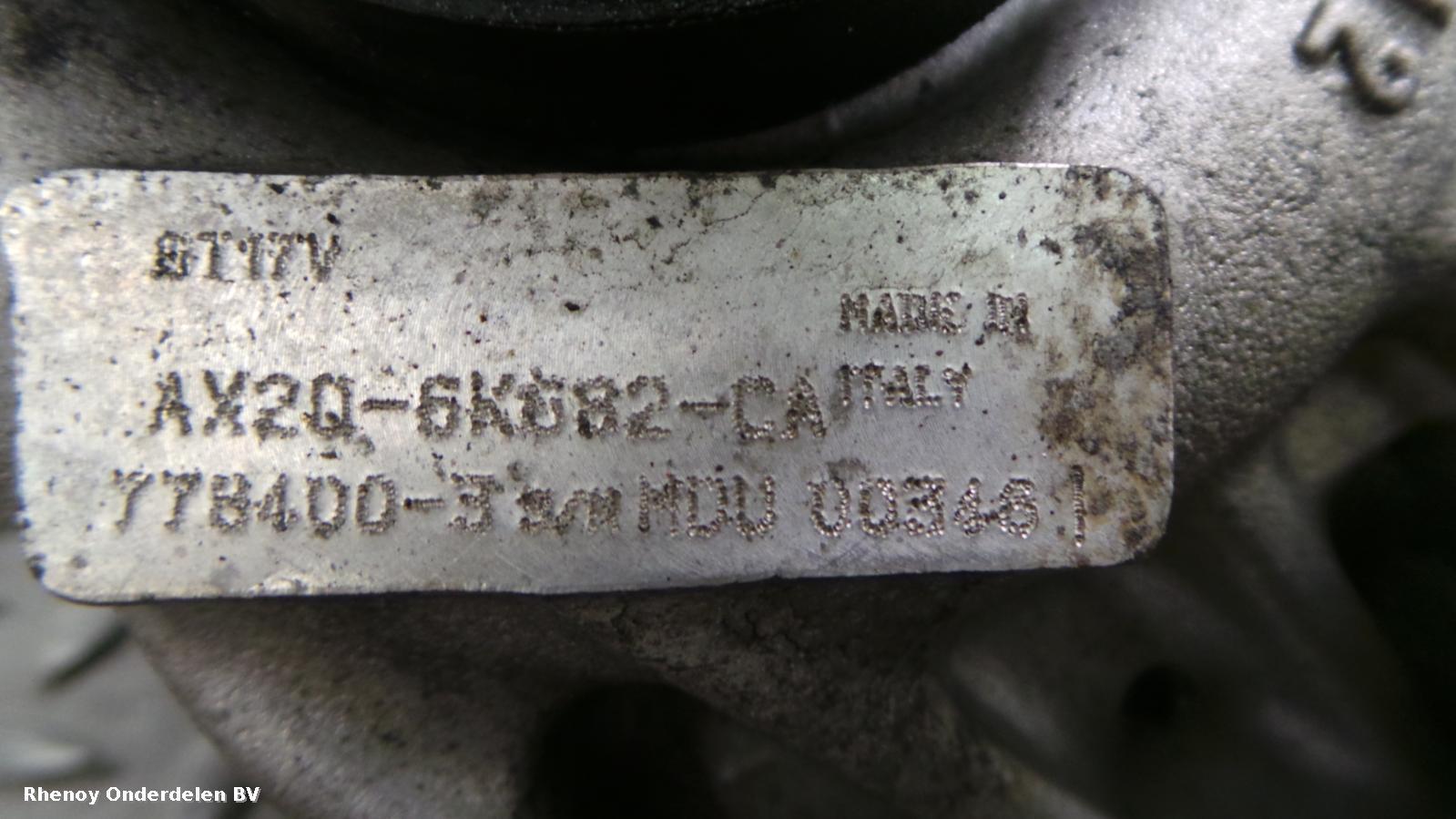 Bekijk Auto-onderdeel TURBO JAGUAR XF 2009