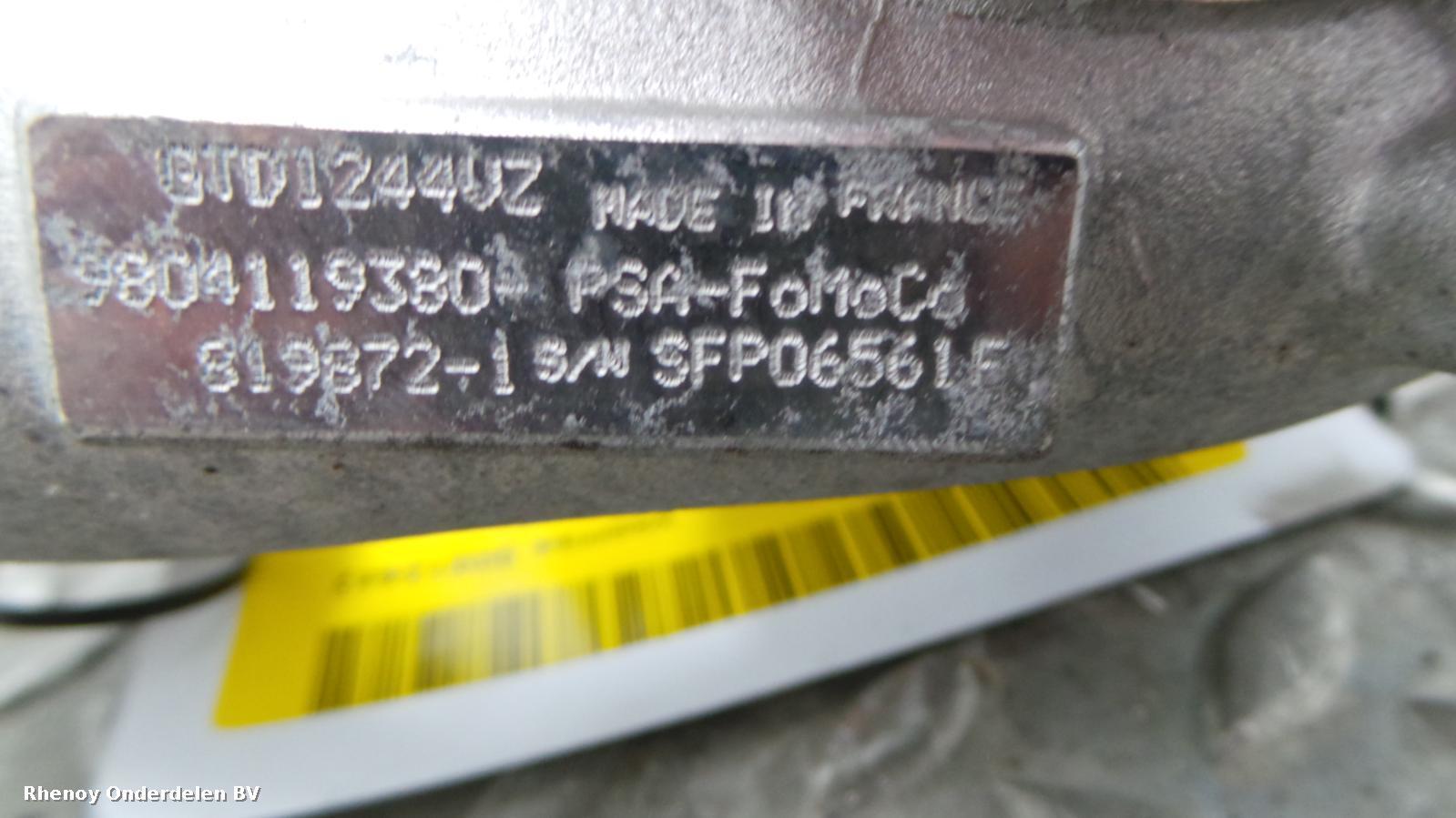 View Auto part TURBO CITROEN C4 PICASSO 2015