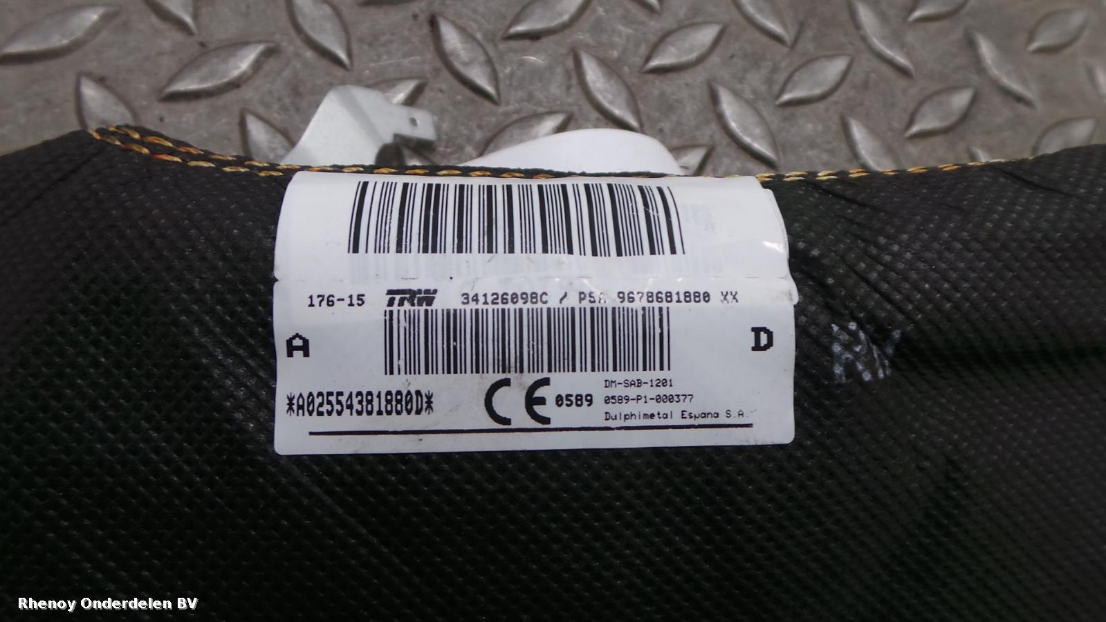 View Auto part AIRBAG RECHTS CITROEN C4 PICASSO 2015