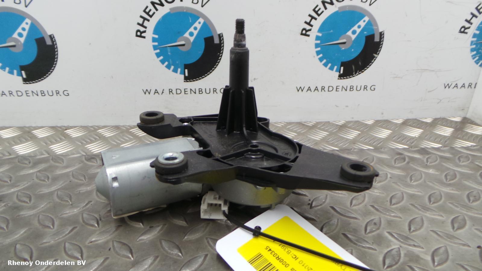 2010 RENAULT CLIO RUITENWISSERMOTOR ACHTER View Auto part RUITENWISSERMOTOR ACHTER RENAULT CLIO 2010