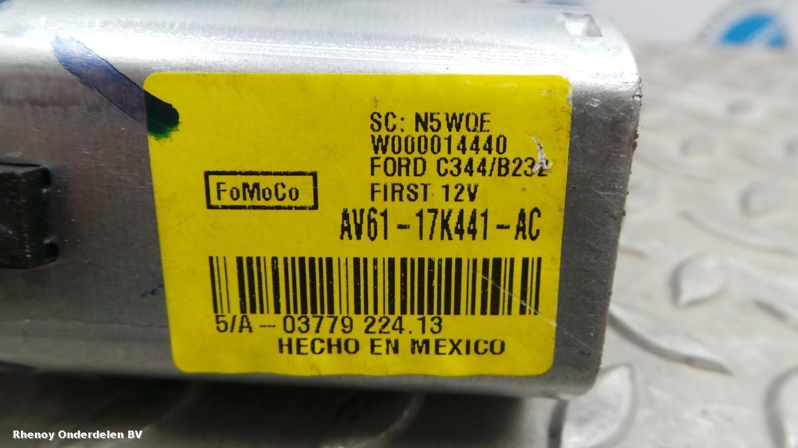 View Auto part RUITENWISSERMOTOR ACHTER FORD B MAX 2014