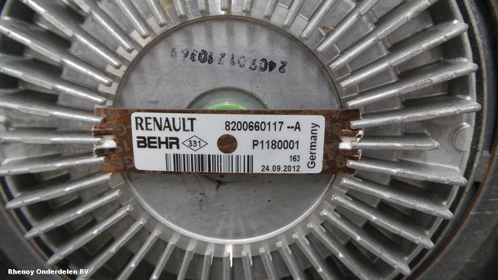 2014 RENAULT MASTER Fan Clutch View Auto part Fan Clutch RENAULT MASTER 2014