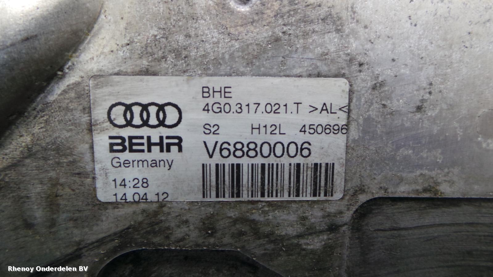 Bekijk Auto-onderdeel OLIEKOELER TRANSMISSIE AUDI A7 2012