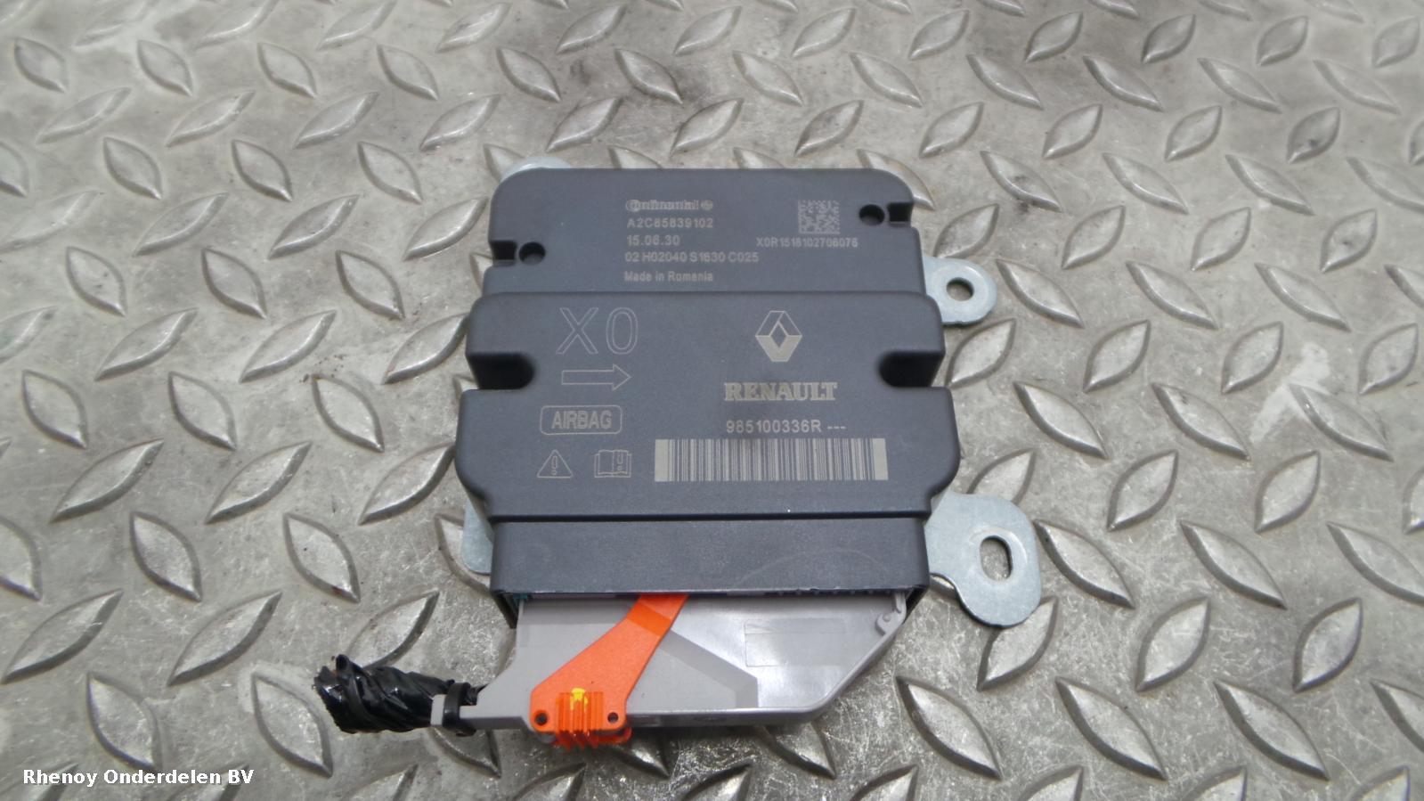 2015 DACIA DOKKER AIRBAG SET View Auto part AIRBAG SET DACIA DOKKER 2015