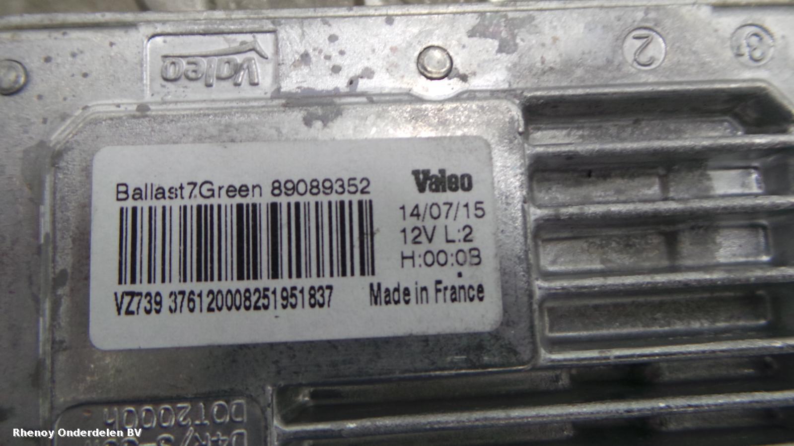 2015 FORD FOCUS C MAX Headlamp Ballast View Auto part Headlamp Ballast FORD FOCUS C MAX 2015