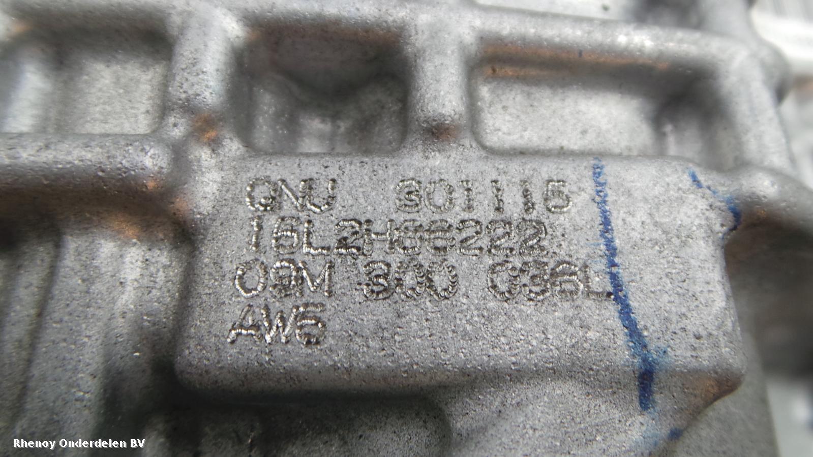 View Auto part TRANSMISSIE / VERSNELLINGSBAK VOLKSWAGEN TIGUAN 2016