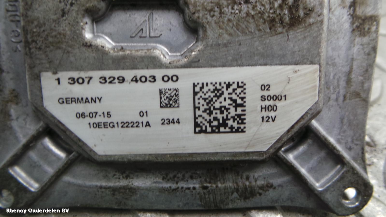 2015 PEUGEOT 308 XENON STUURAPPARAAT View Auto part XENON STUURAPPARAAT PEUGEOT 308 2015
