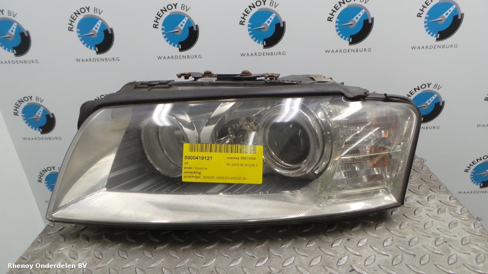 View Auto part L Headlamp AUDI A8 2003