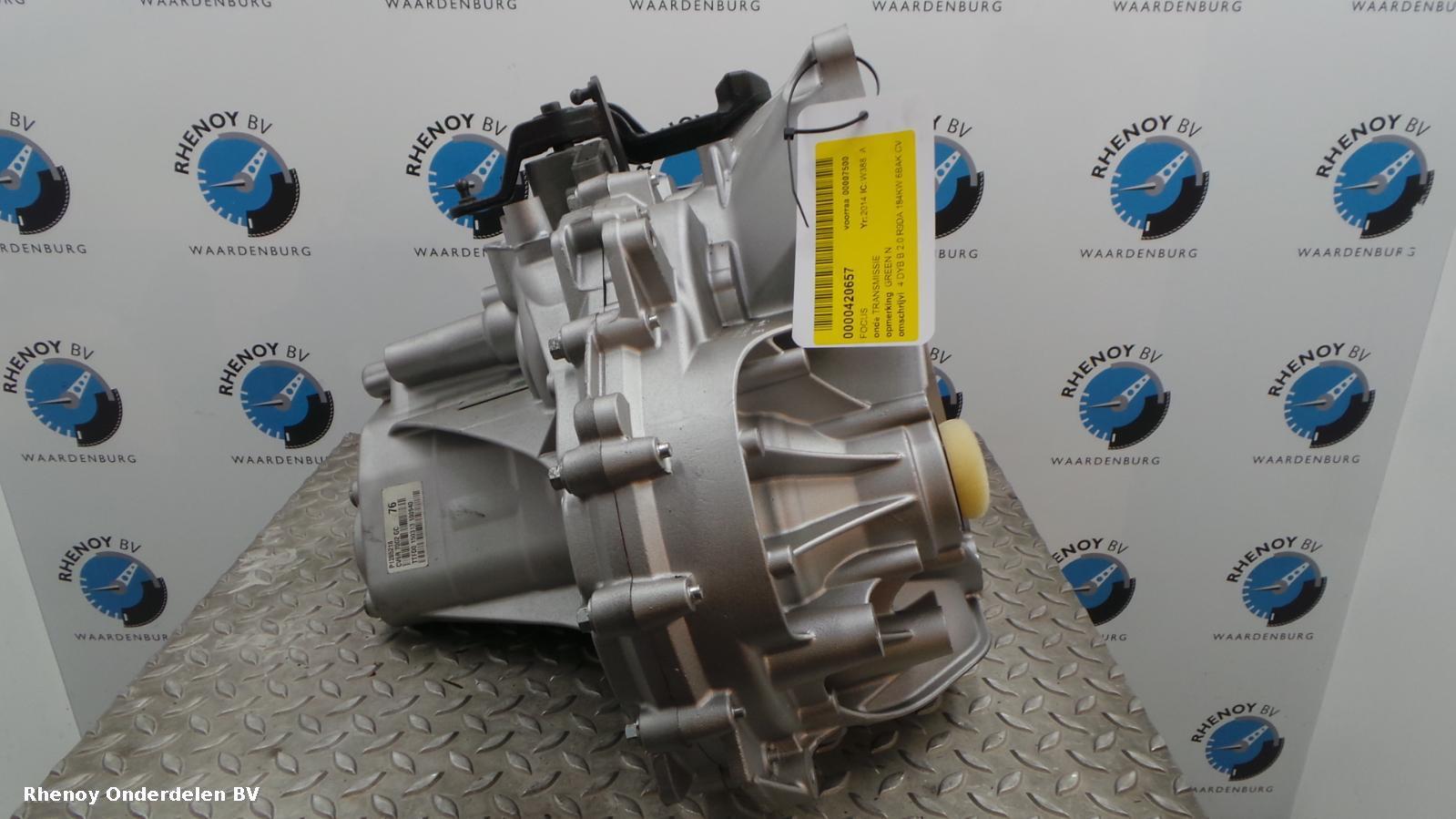 2014 FORD FOCUS TRANSMISSIE / VERSNELLINGSBAK View Auto part TRANSMISSIE / VERSNELLINGSBAK FORD FOCUS 2014