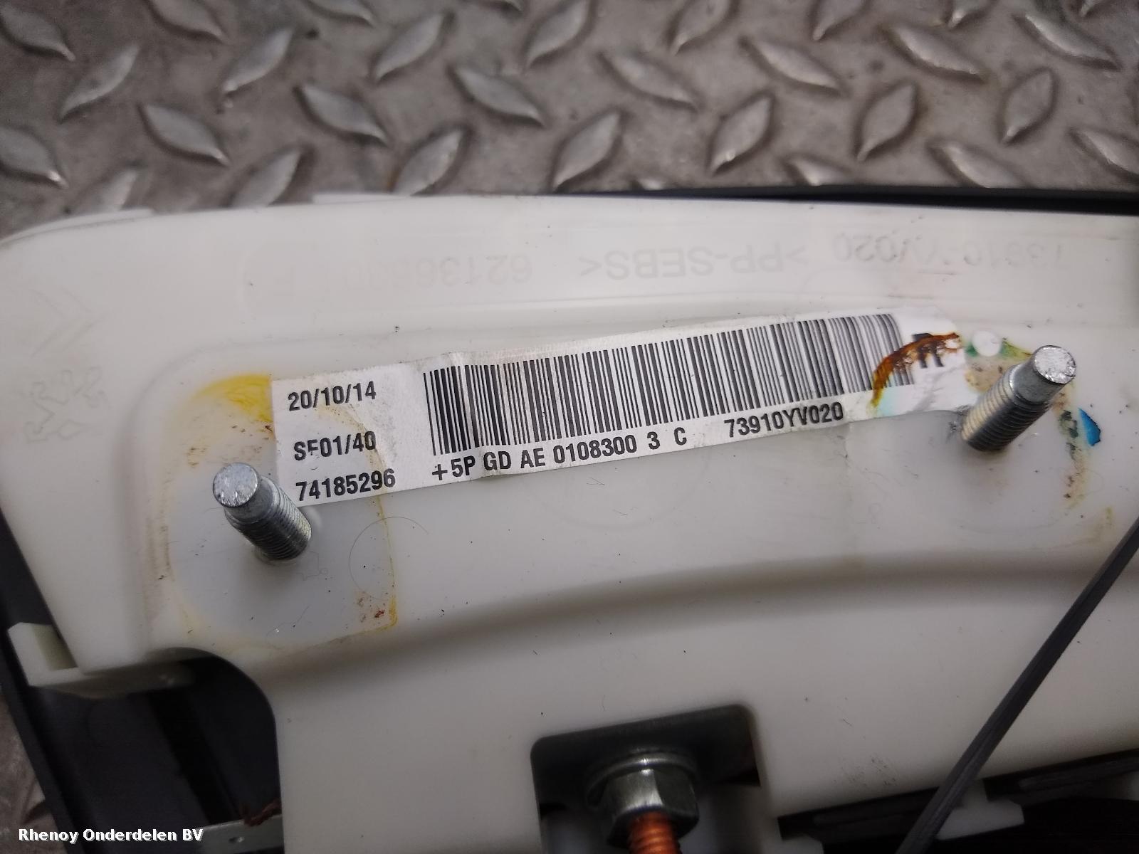 View Auto part AIRBAG RECHTS TOYOTA AYGO 2014