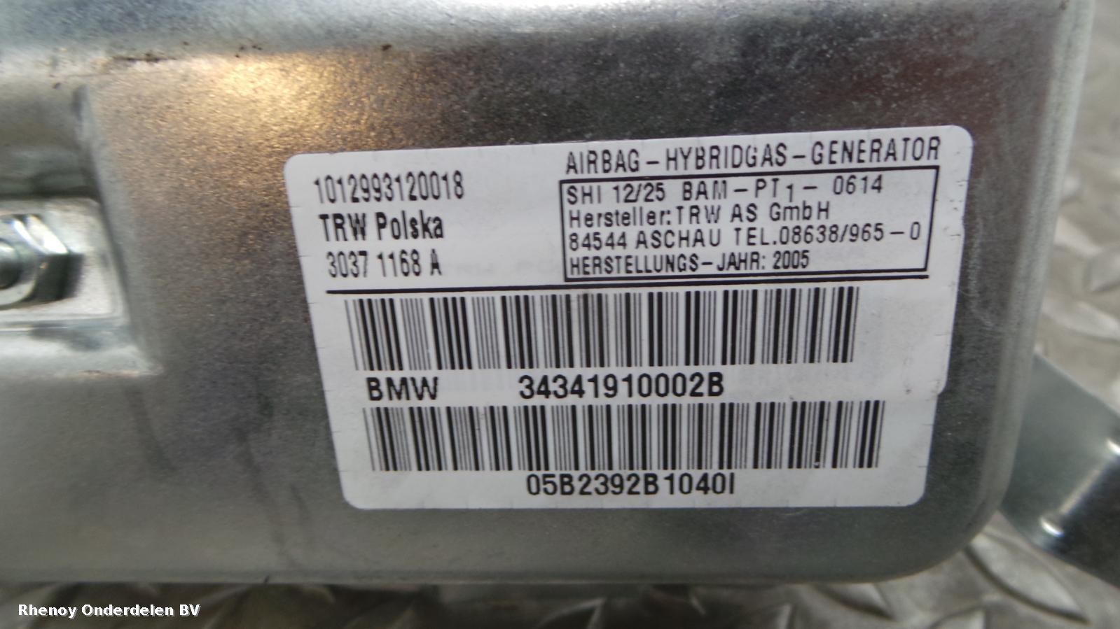 Bekijk Auto-onderdeel AIRBAG LINKS BMW X3 2005