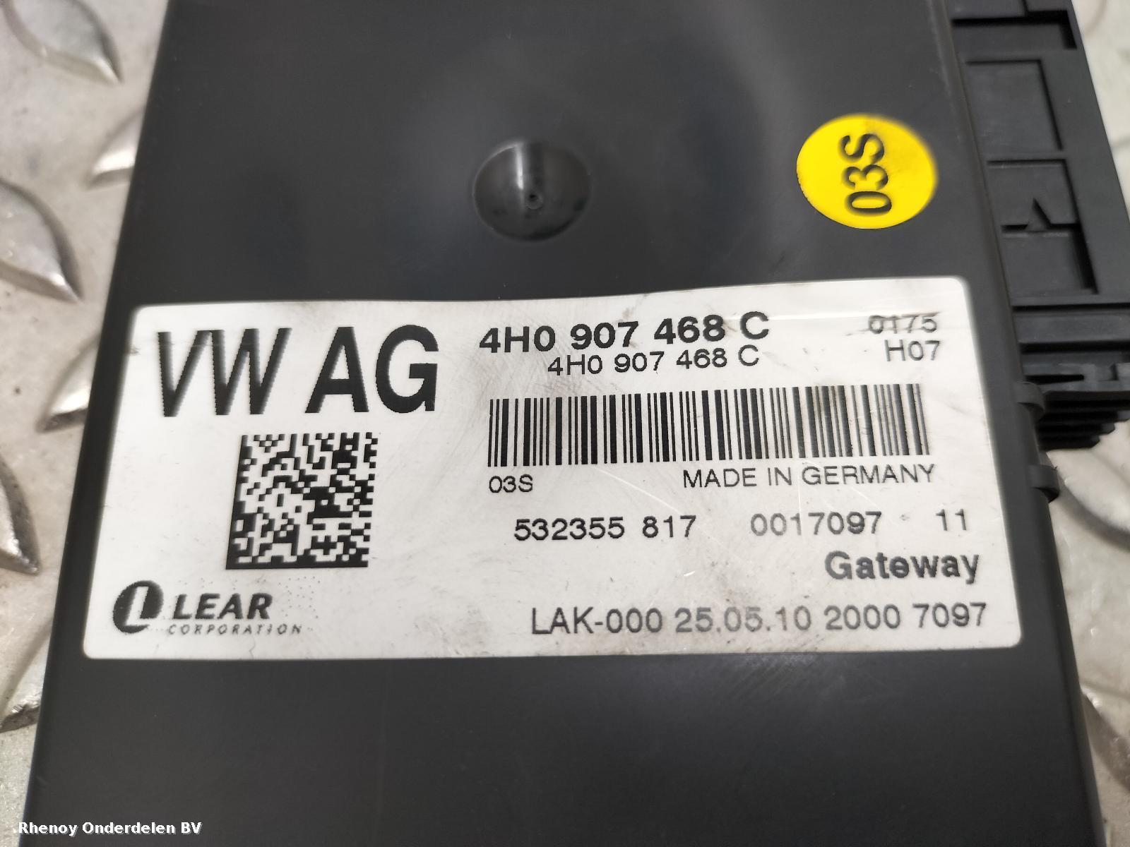 View Auto part COMPUTER ECU AUDI A8 2010