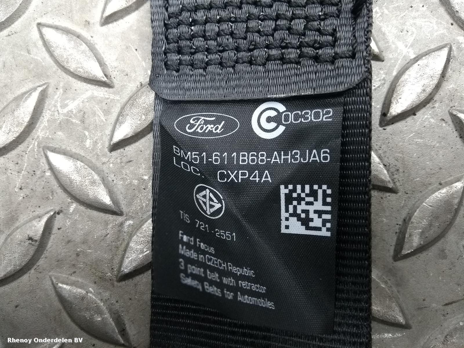 View Auto part VEILIGHEIDSGORDEL FORD FOCUS 2017