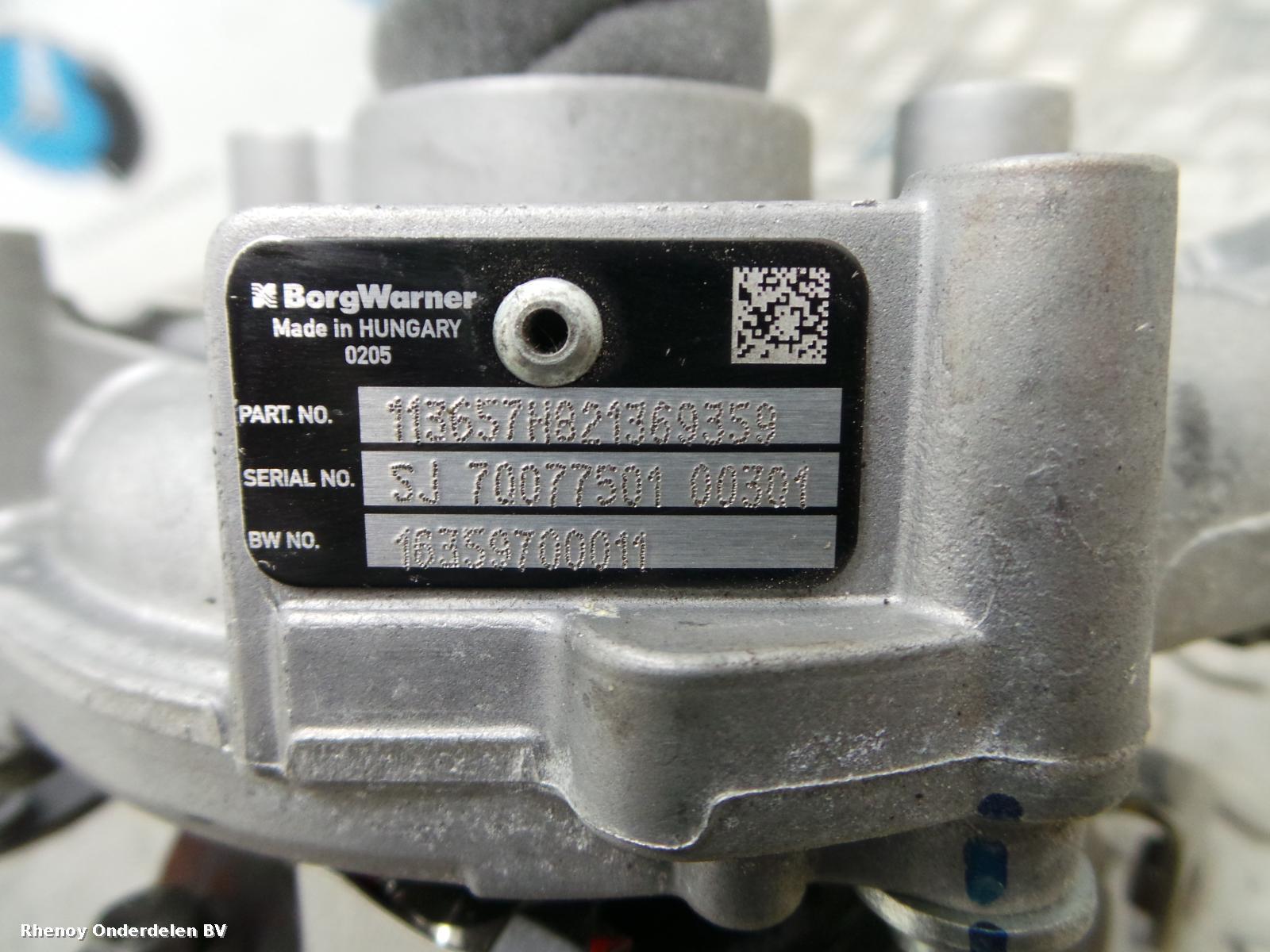View Auto part Turbocharger RENAULT KADJAR 2016