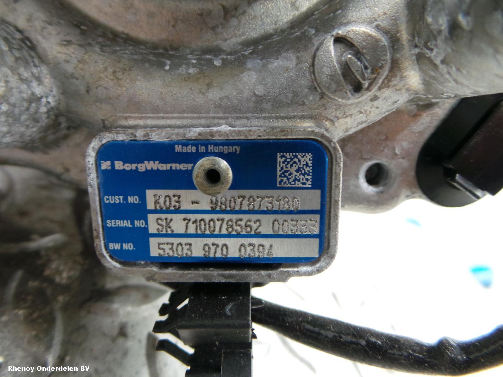 2015 FORD FOCUS C MAX TURBO View Auto part TURBO FORD FOCUS C MAX 2015