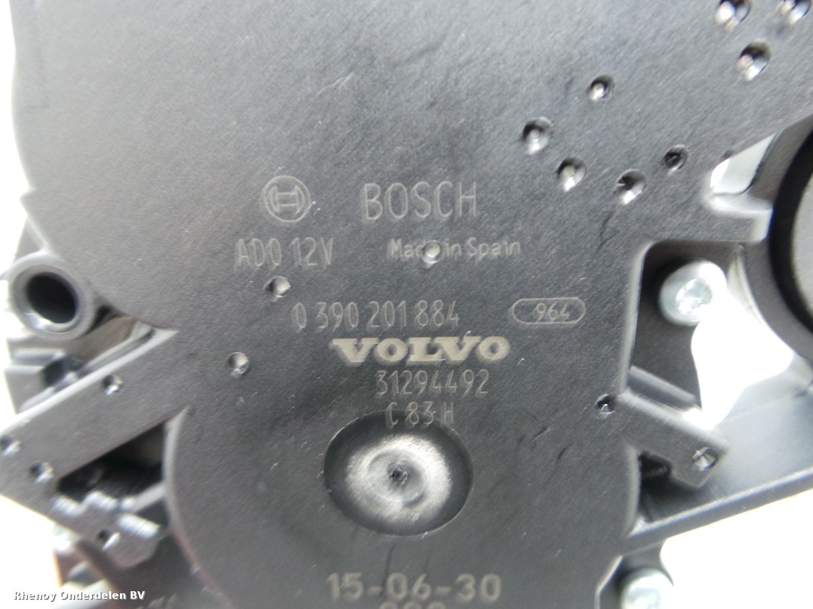 View Auto part RUITENWISSERMOTOR ACHTER VOLVO V40 2015