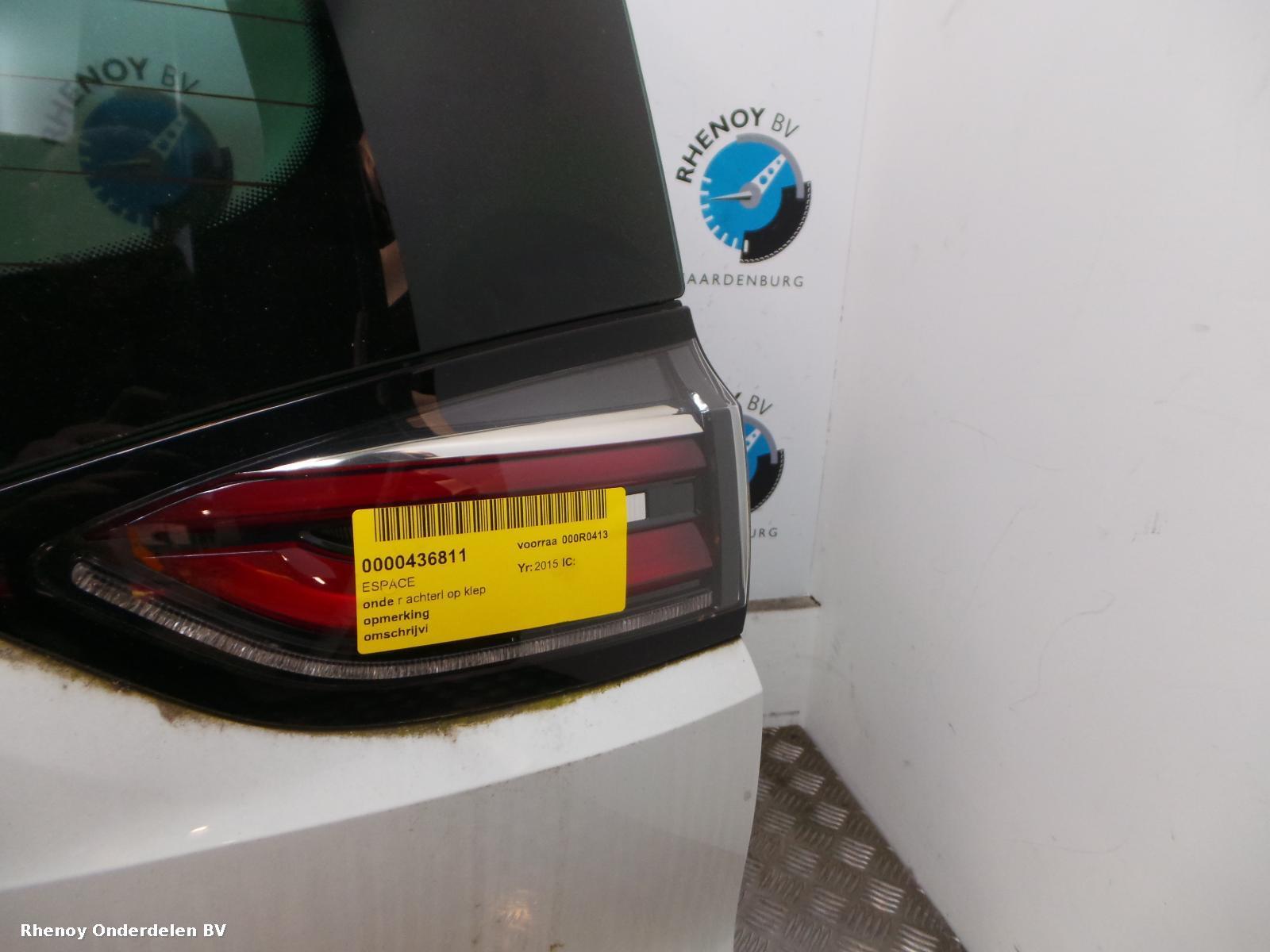 Bekijk Auto-onderdeel ACHTERLICHT R RENAULT ESPACE 2015