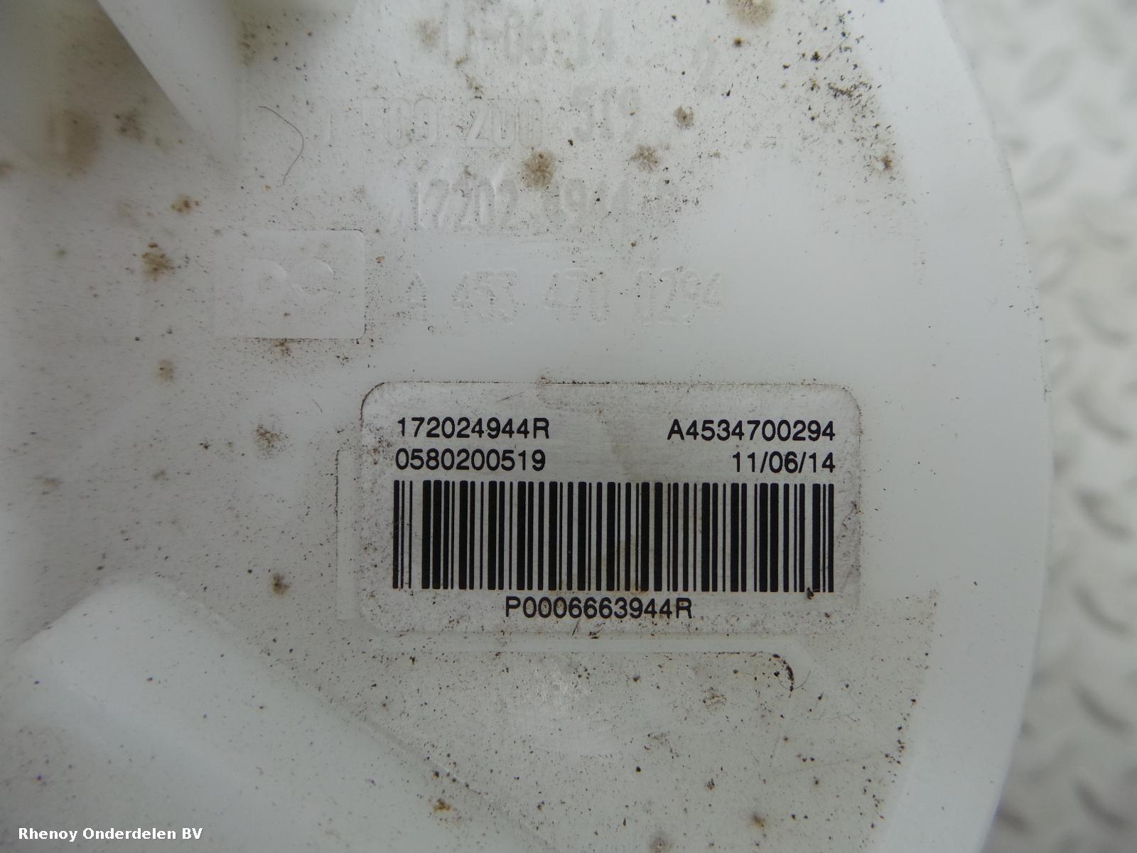 View Auto part BRANDSTOF POMP (IN TANK)  SMART FORFOUR 2014