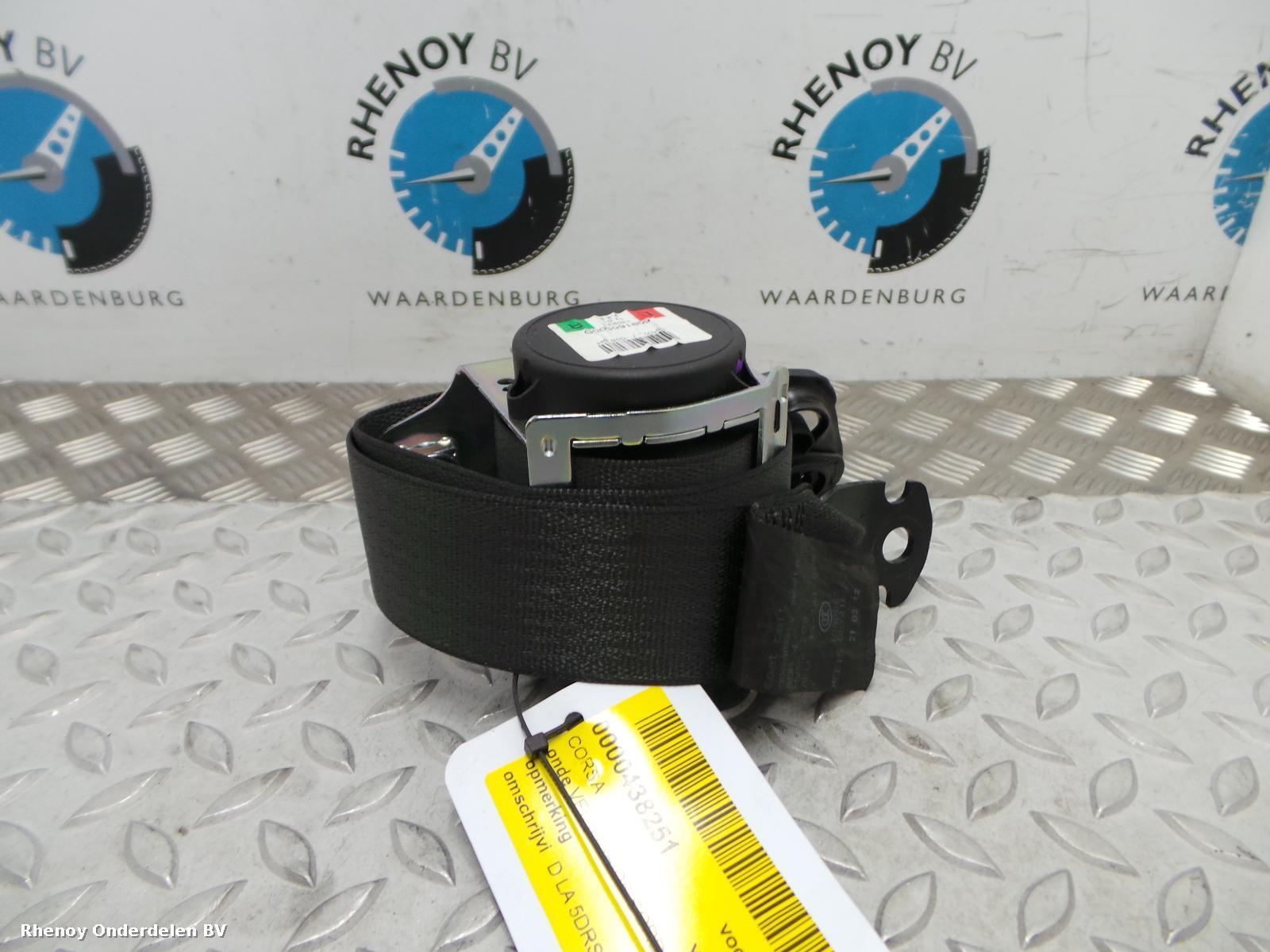 View Auto part Seat Belt VAUXHALL / OPEL CORSA 2012