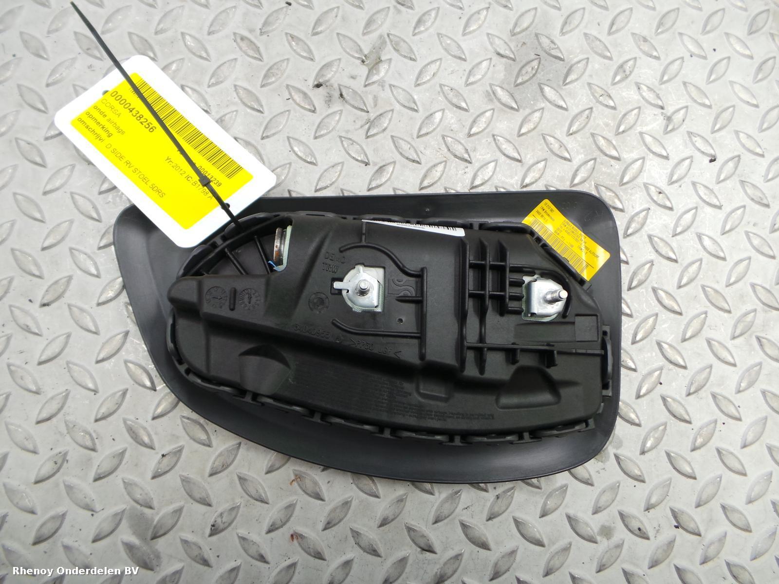 View Auto part AIRBAG RECHTS OPEL / VAUXHALL CORSA 2012