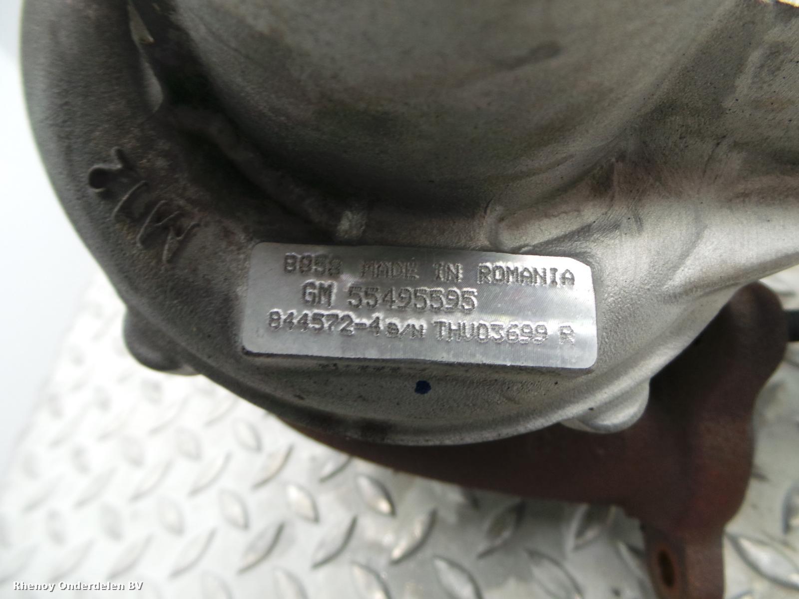 2015 OPEL / VAUXHALL INSIGNIA TURBO View Auto part TURBO OPEL / VAUXHALL INSIGNIA 2015