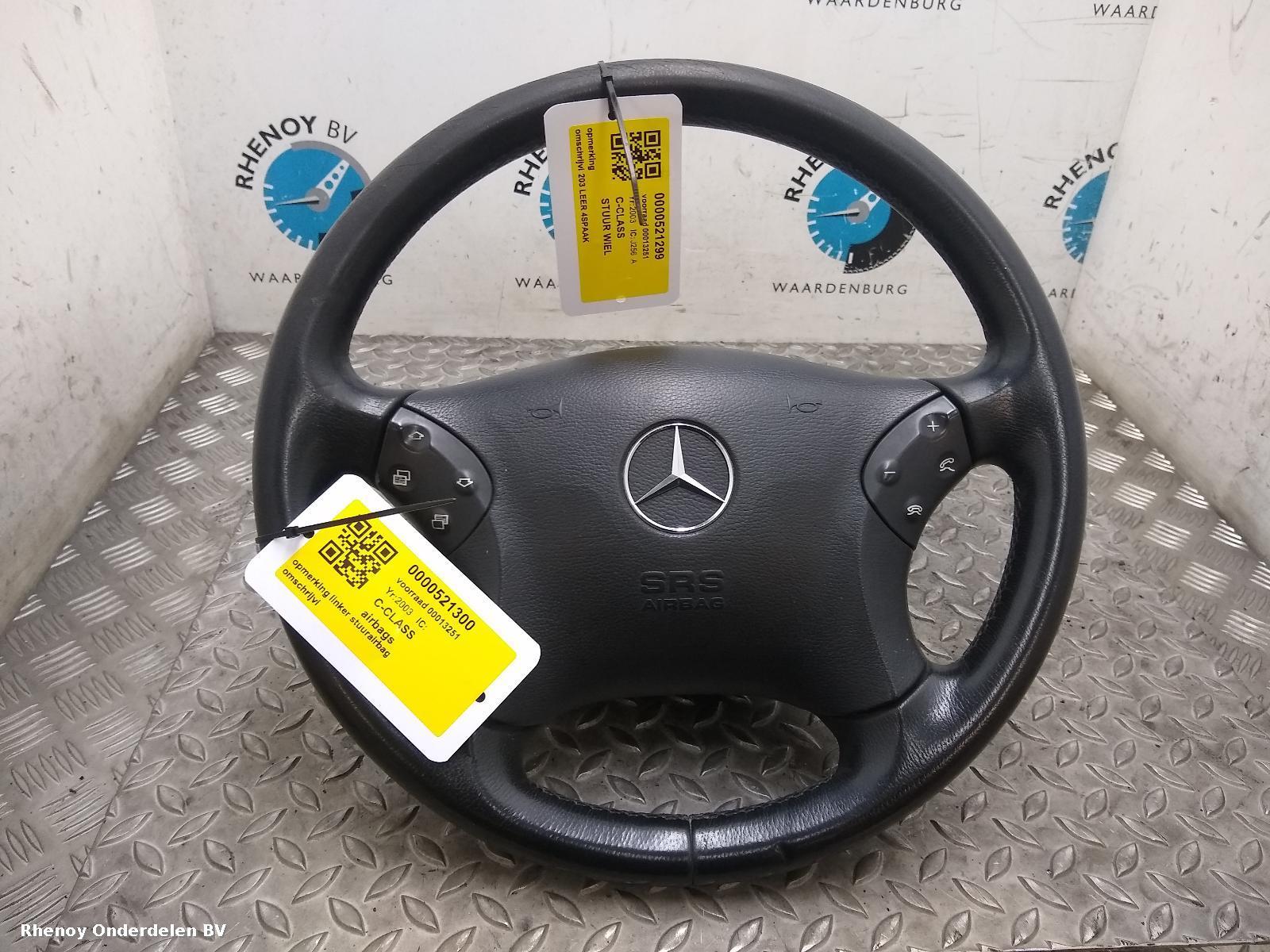 View Auto part Steering Wheel MERCEDES C CLASS 2003