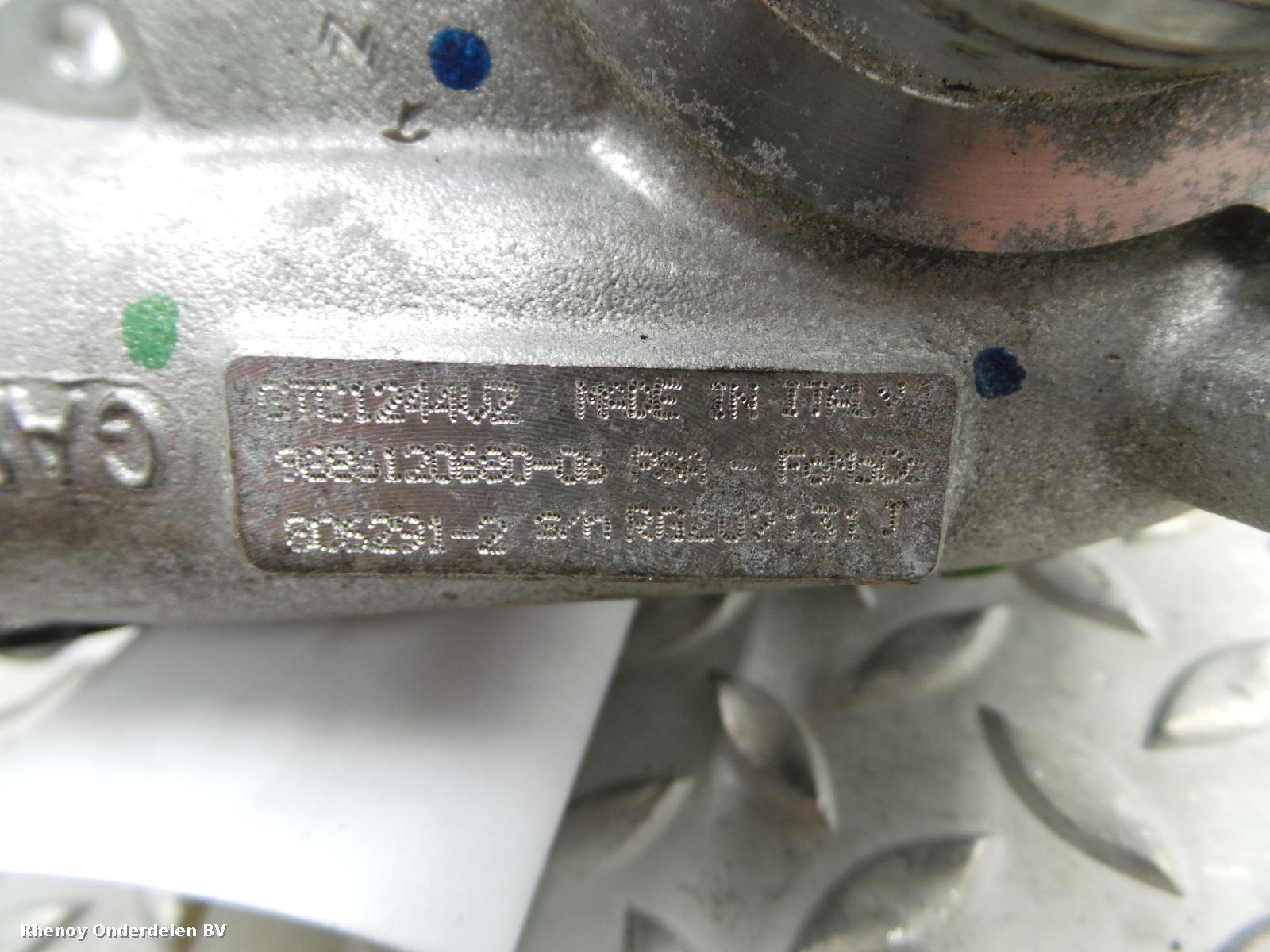 View Auto part Turbocharger PEUGEOT 308 2014