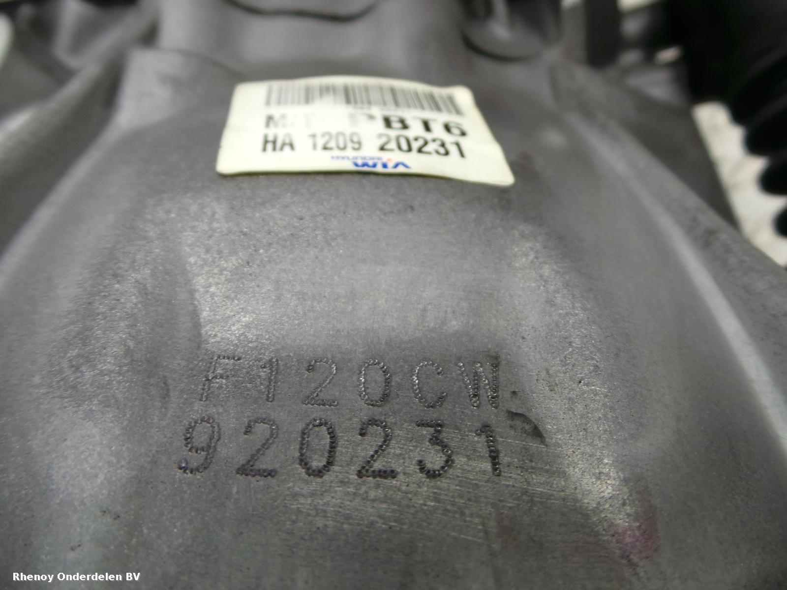 2015 HYUNDAI I20 TRANSMISSIE / VERSNELLINGSBAK View Auto part TRANSMISSIE / VERSNELLINGSBAK HYUNDAI I20 2015
