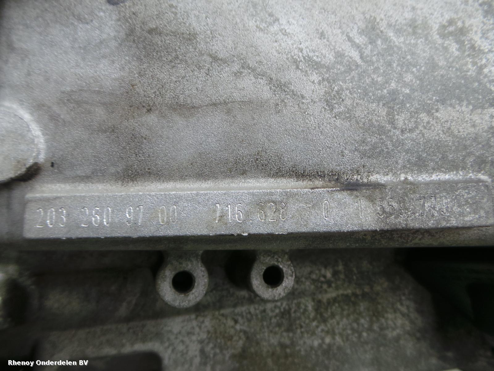2002 MERCEDES C CLASS TRANSMISSIE / VERSNELLINGSBAK View Auto part TRANSMISSIE / VERSNELLINGSBAK MERCEDES C CLASS 2002