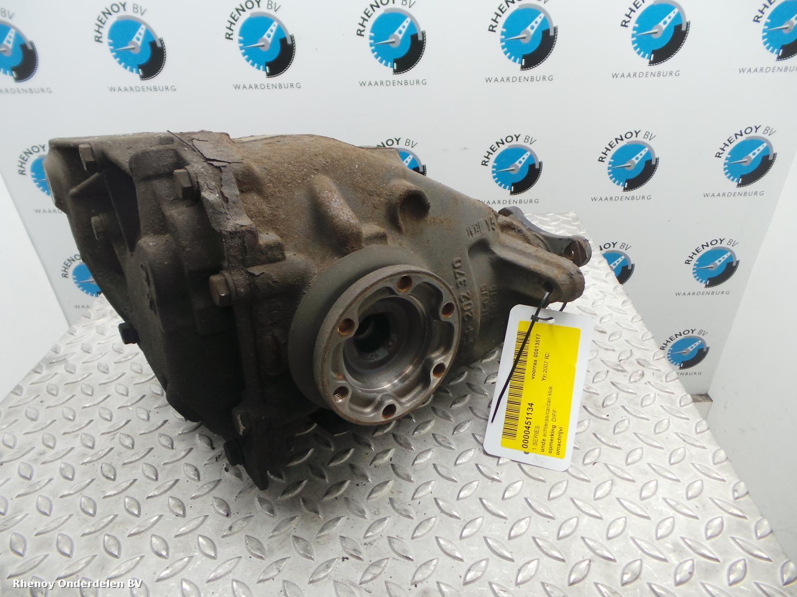 View Auto part DIFFERENTIEEL / CARDAN BMW 1 SERIES 2007