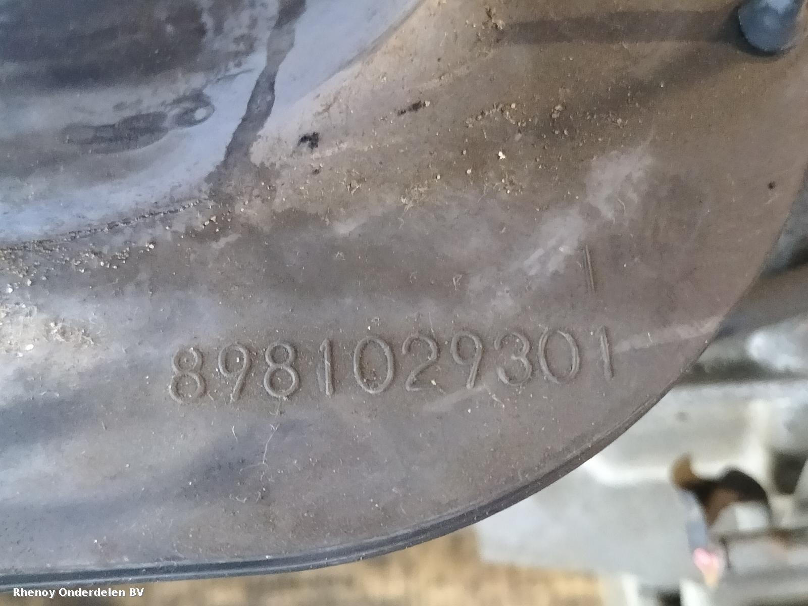 2013 ISUZU D-MAX TRANSMISSIE / VERSNELLINGSBAK View Auto part TRANSMISSIE / VERSNELLINGSBAK ISUZU D-MAX 2013