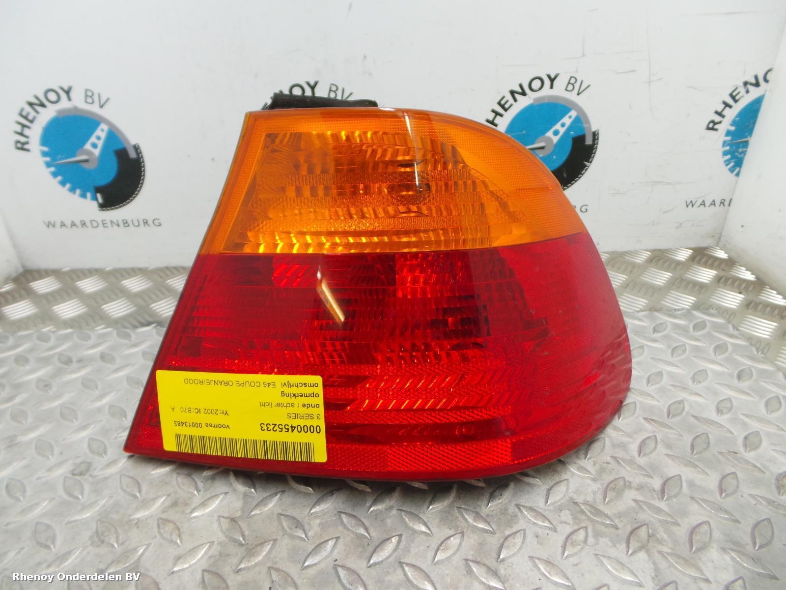 View Auto part R Taillight BMW 3 SERIES 2002