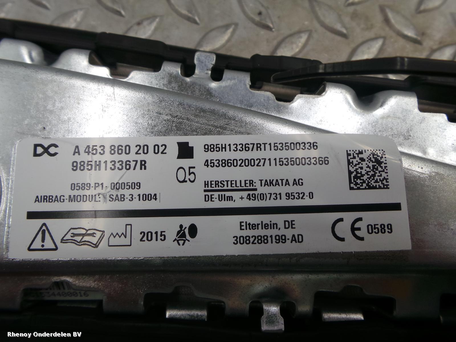 View Auto part AIRBAG RECHTS RENAULT TWINGO 2016