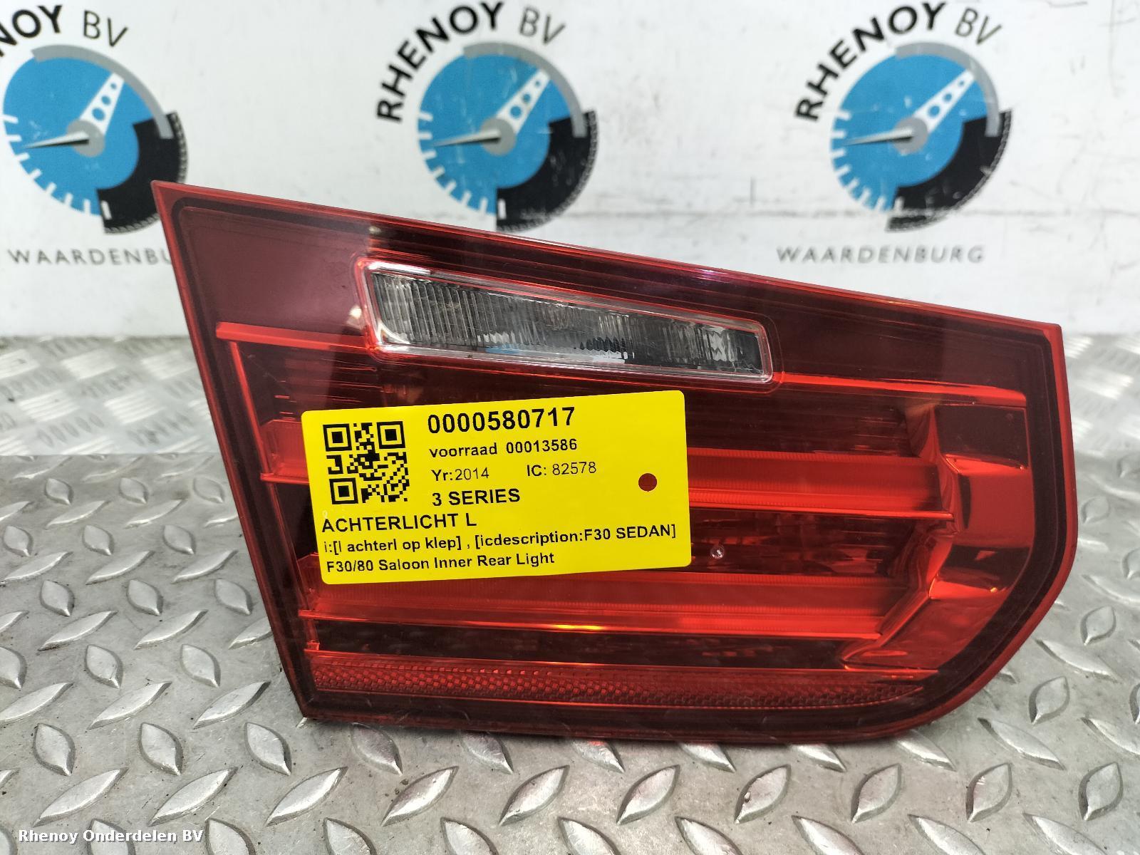 Bekijk Auto-onderdeel ACHTERLICHT L BMW 3 SERIES 2014