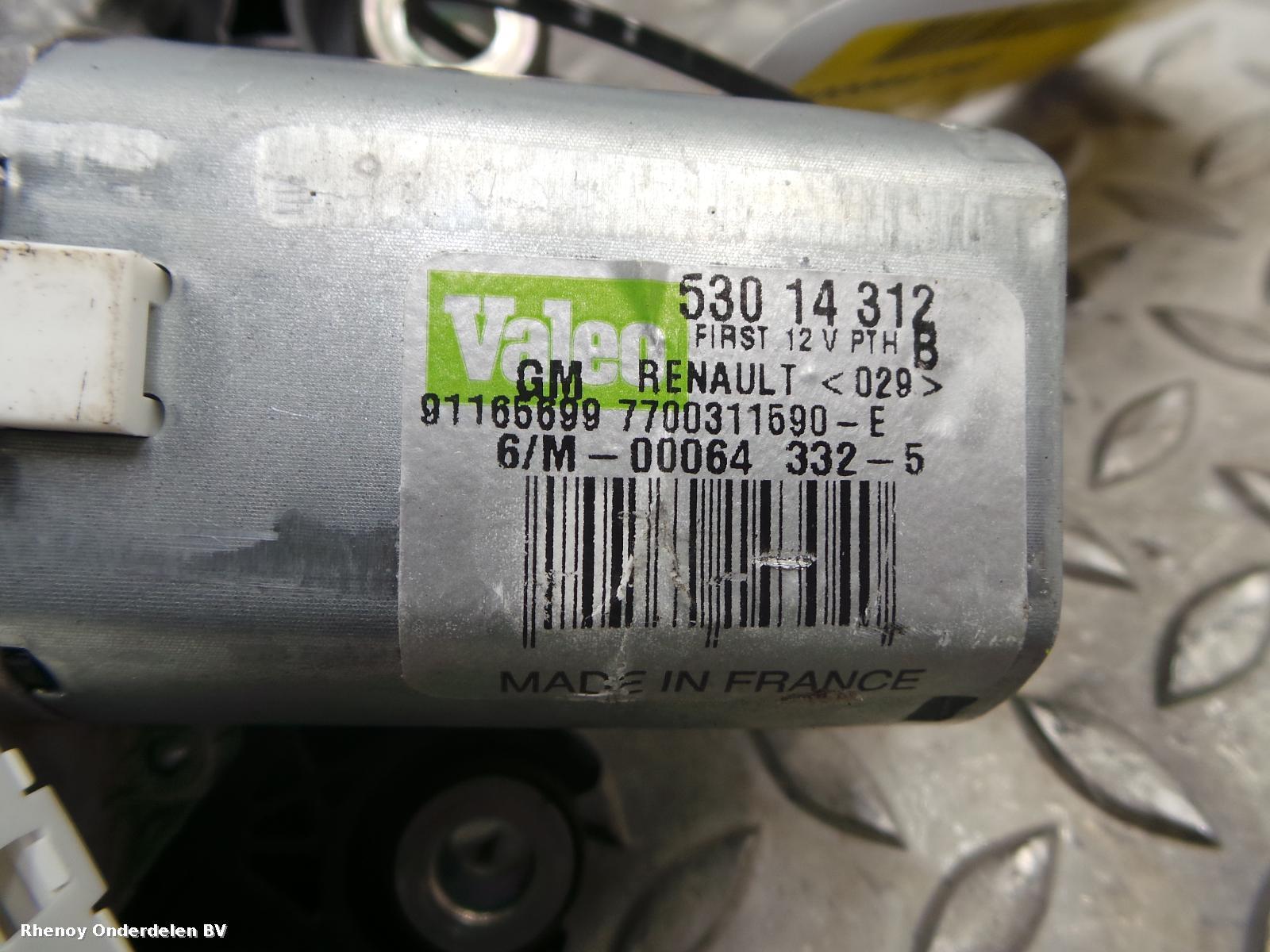 View Auto part RUITENWISSERMOTOR ACHTER RENAULT TRAFIC 2016