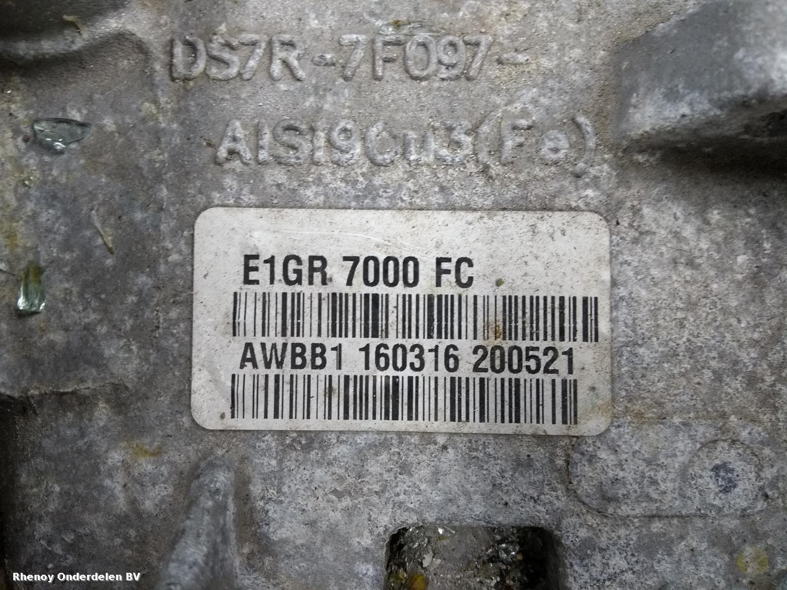 View Auto part Gearbox FORD S MAX 2016