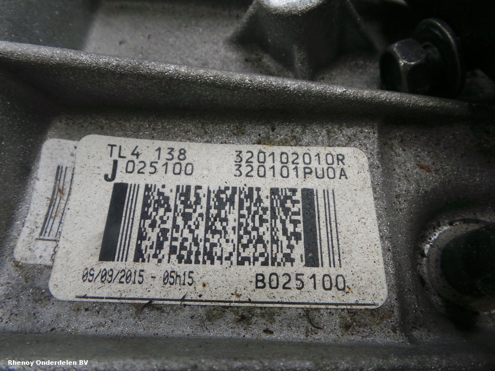View Auto part TRANSMISSIE / VERSNELLINGSBAK NISSAN PULSAR 2014