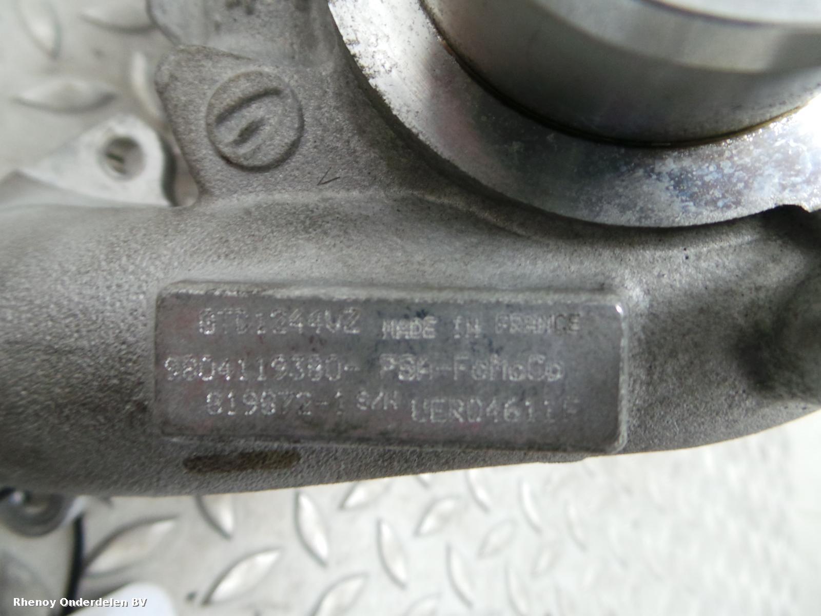 2017 PEUGEOT 2008 TURBO View Auto part TURBO PEUGEOT 2008 2017